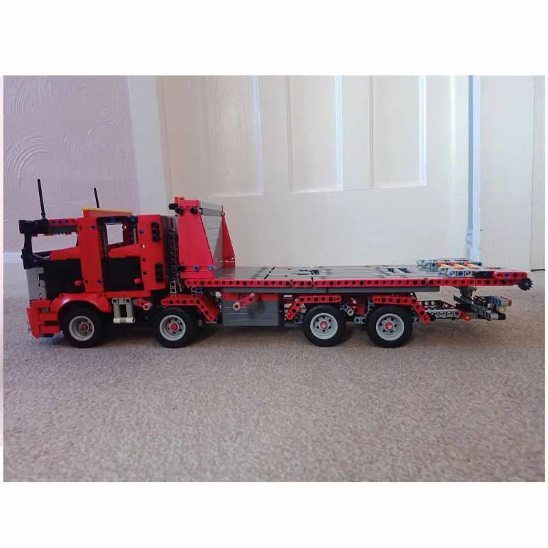 MOC-57145 Double Cab Rescue Vehicle 2 Trailer 42098 Flatbed Truck Model Toy with 1788 Building Blocks Christmas Gift for Kids
MOC-57145 Double Cab Rescue Vehicle 2 Trailer 42098 Flatbed Truck Model Toy with 1788 Building Blocks Christmas Gift for Kids