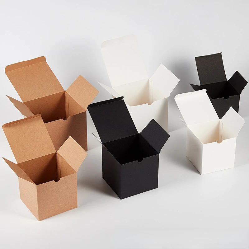 20/50pcs Multi Size Square Kraft Gift Box Black White Brown Fold Packaging Gift Box Proposal Box For Bridal Birthday Party
20/50pcs Multi Size Square Kraft Gift Box Black White Brown Fold Packaging Gift Box Proposal Box For Bridal Birthday Party