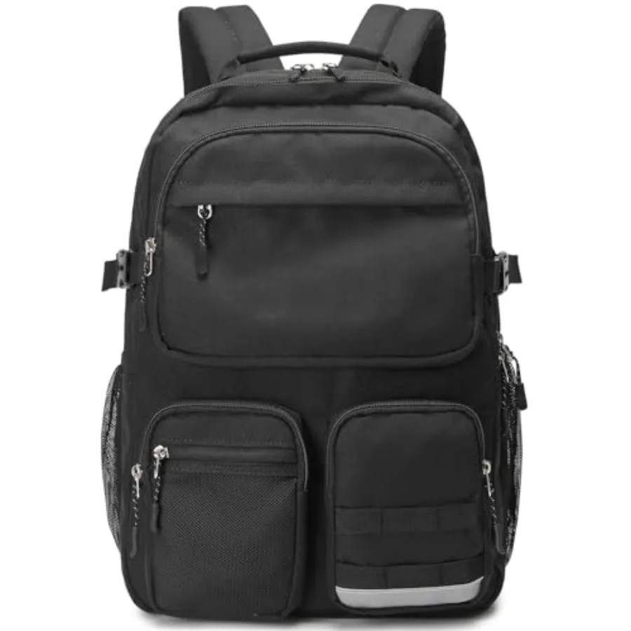 Water Resistant Backpack with Multifunctional Pockets for Teens, Durable Bookbag fits 15.6 inch Laptop for School Travel Colleg
Water Resistant Backpack with Multifunctional Pockets for Teens, Durable Bookbag fits 15.6 inch Laptop for School Travel Colleg