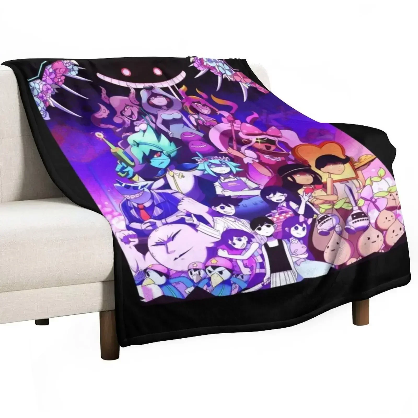 omori Throw Blanket Easy Care Comfortable Blanket for Couch
omori Throw Blanket Easy Care Comfortable Blanket for Couch