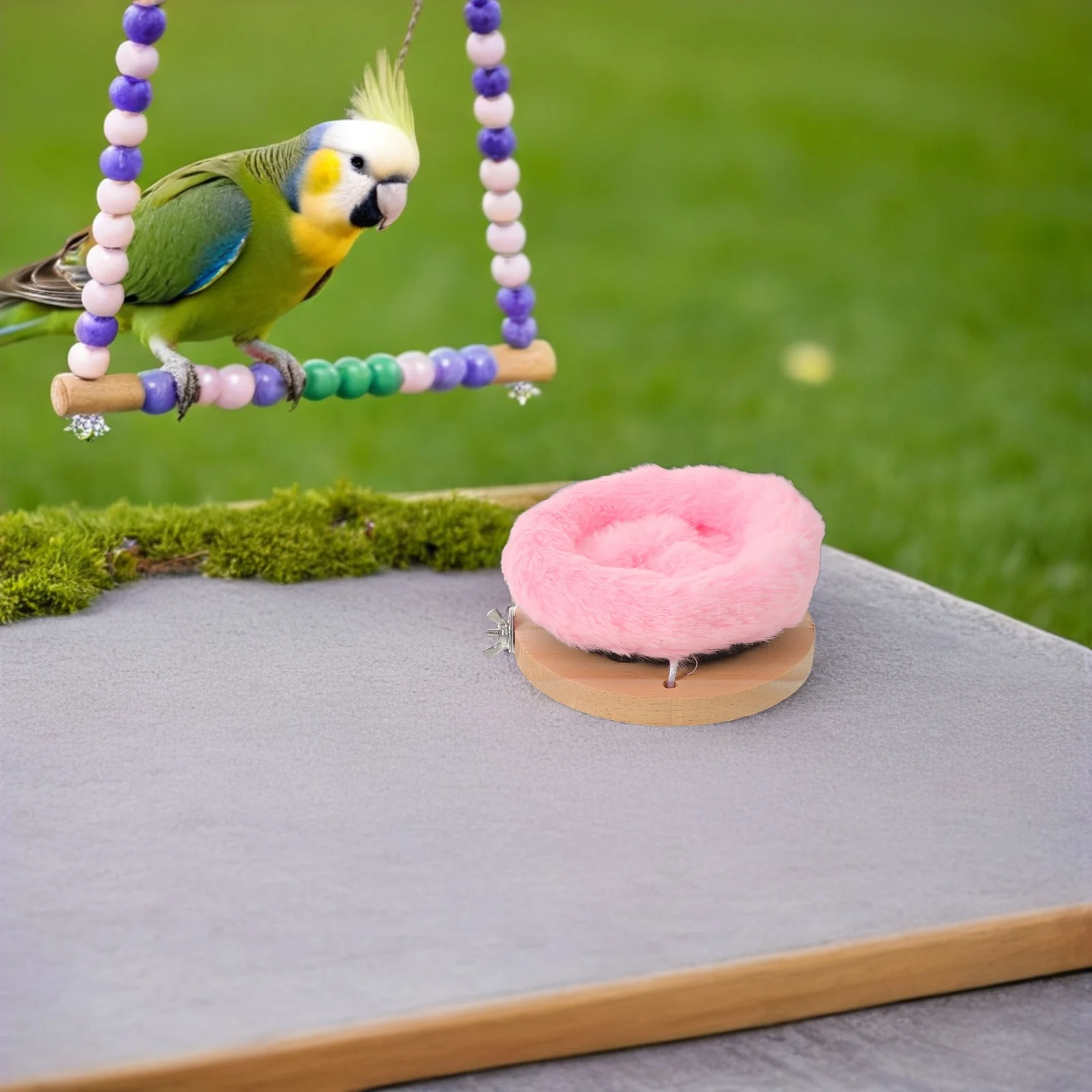 2pcs Parrot Sleeping Nest 5.31X4.72X2.36 Inch Warm Bird Cozy Hut Cockatiel Cage Bed For Small Birds - Pet Bed Nest, Conure
2pcs Parrot Sleeping Nest 5.31X4.72X2.36 Inch Warm Bird Cozy Hut Cockatiel Cage Bed For Small Birds - Pet Bed Nest, Conure