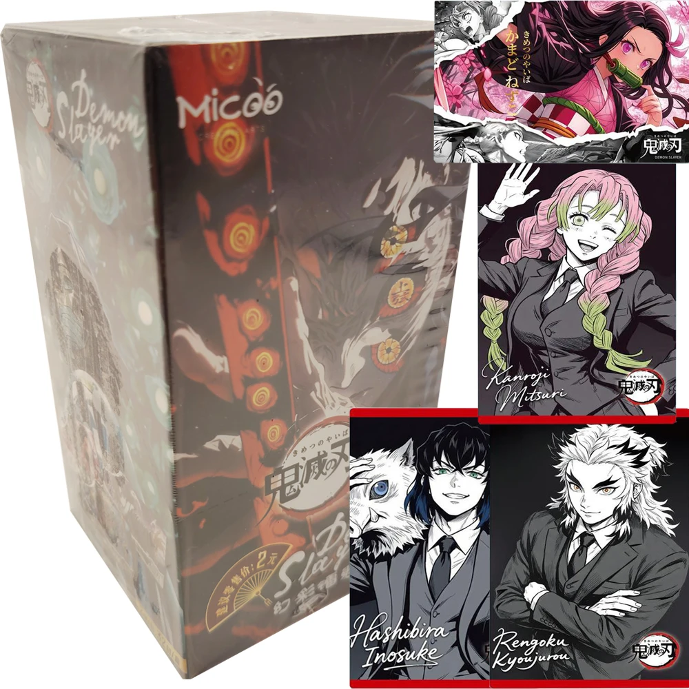 Demon Slayer Popular Classic Japanese Anime Collection Cards Cartoon Handsome Creative Characters Exquisite Cards Festival Gifts
Demon Slayer Popular Classic Japanese Anime Collection Cards Cartoon Handsome Creative Characters Exquisite Cards Festival Gifts