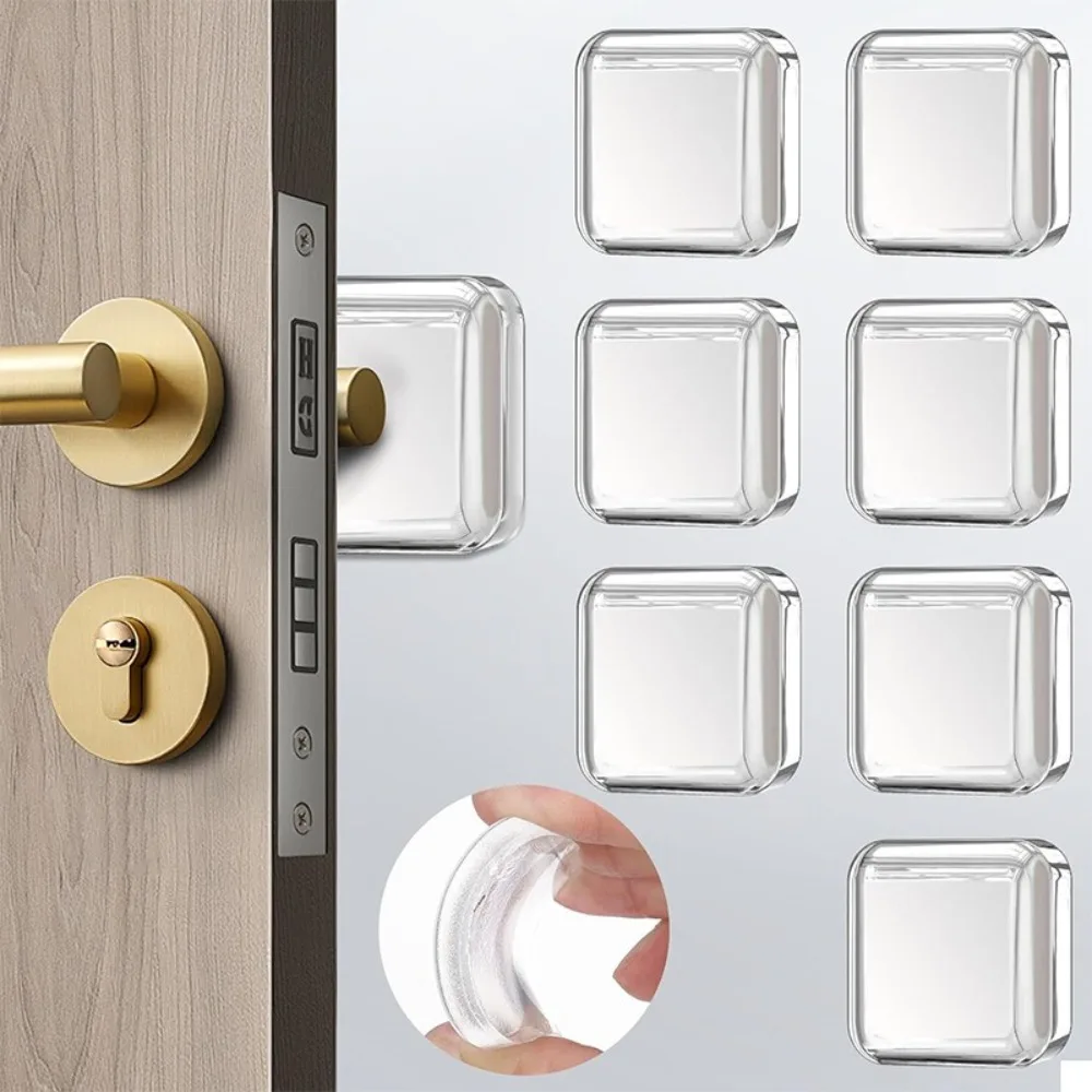 6Pcs/Set Round Square Door Handle Protection Pads Thickened Reusable Door Stoppers Wall Protecion Transparent Self-Adhesive
6Pcs/Set Round Square Door Handle Protection Pads Thickened Reusable Door Stoppers Wall Protecion Transparent Self-Adhesive