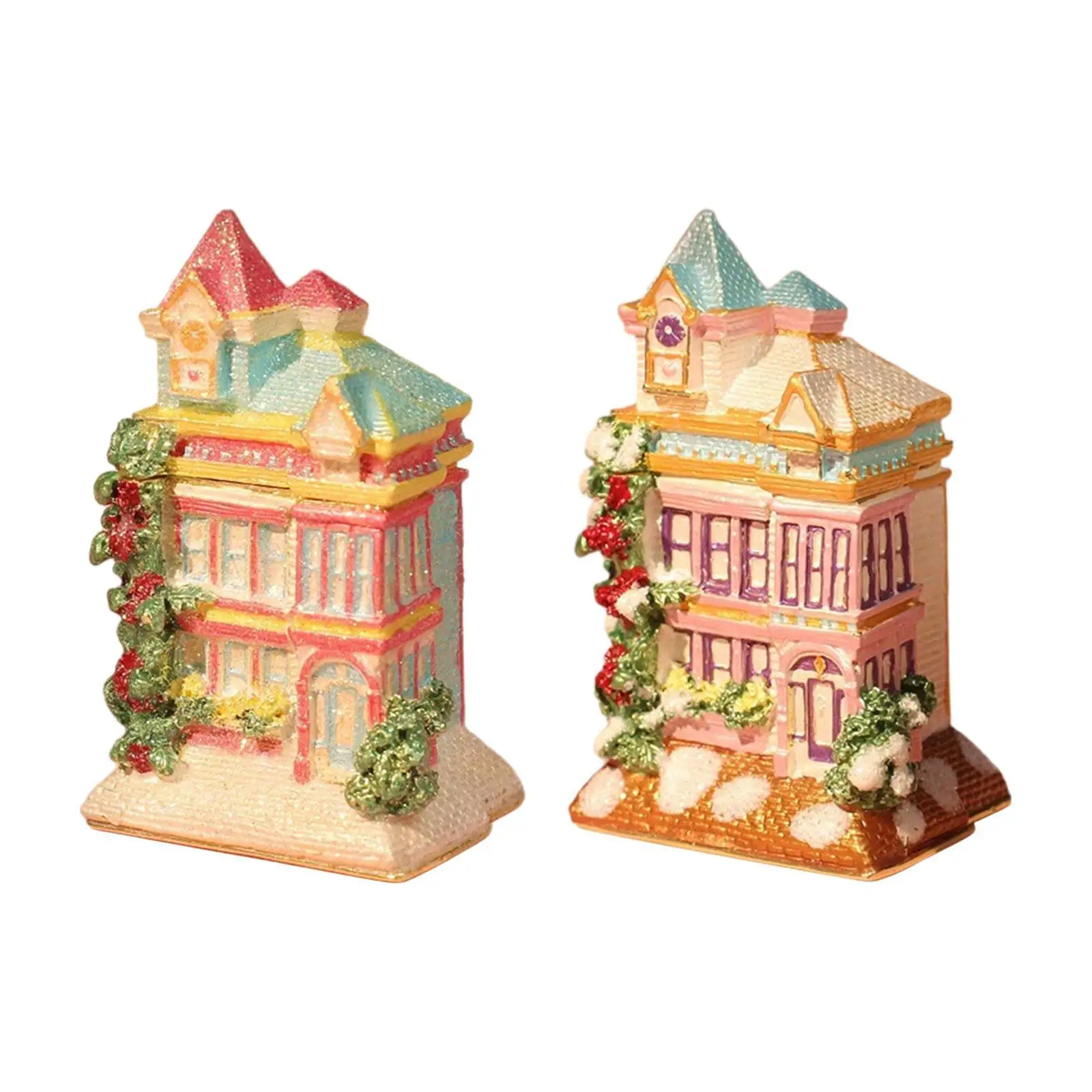 Christmas House Statue Alloy Decoration Desktop Christmas Party Photo Prop Handcrafted Versatile Shop Jewelry Storage Box
Christmas House Statue Alloy Decoration Desktop Christmas Party Photo Prop Handcrafted Versatile Shop Jewelry Storage Box