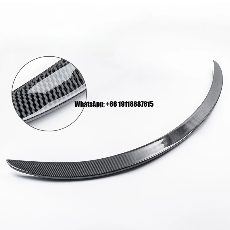 Solid Dry Carbon Rear Spoiler for Tesla Carbon Fiber Rear Spoiler for Tesla Carbon Fiber Rear Spoiler for Model Y Model 3
Solid Dry Carbon Rear Spoiler for Tesla Carbon Fiber Rear Spoiler for Tesla Carbon Fiber Rear Spoiler for Model Y Model 3