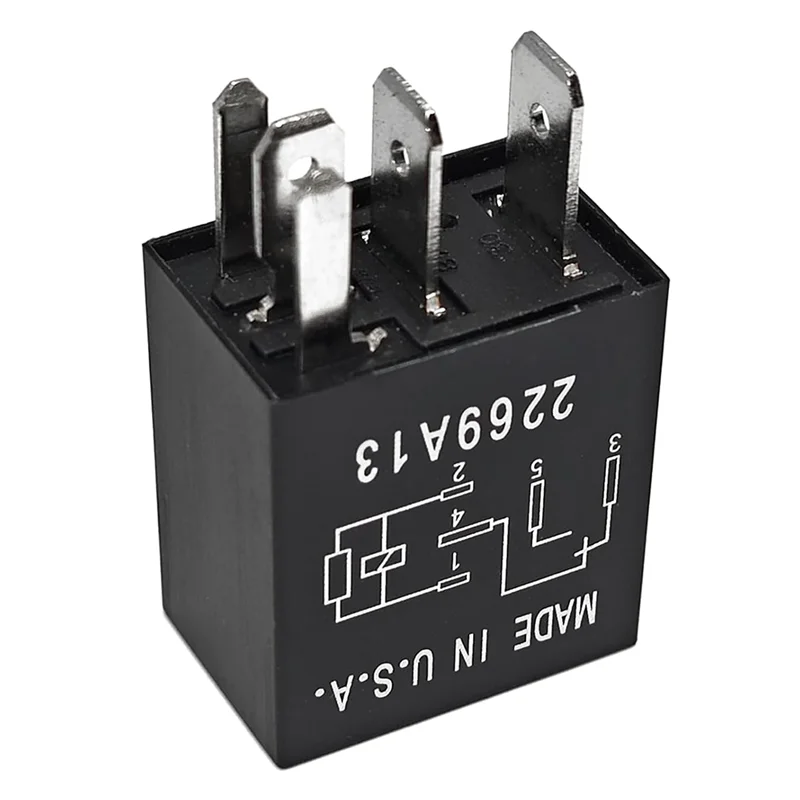 B98A-Relay 8T2T-14B192-BA 12V 5-Pin For Ford Mondeo Focus Car Relay 30A 12VDC 5Pins Automotive Relay SPDT Contact Form
B98A-Relay 8T2T-14B192-BA 12V 5-Pin For Ford Mondeo Focus Car Relay 30A 12VDC 5Pins Automotive Relay SPDT Contact Form