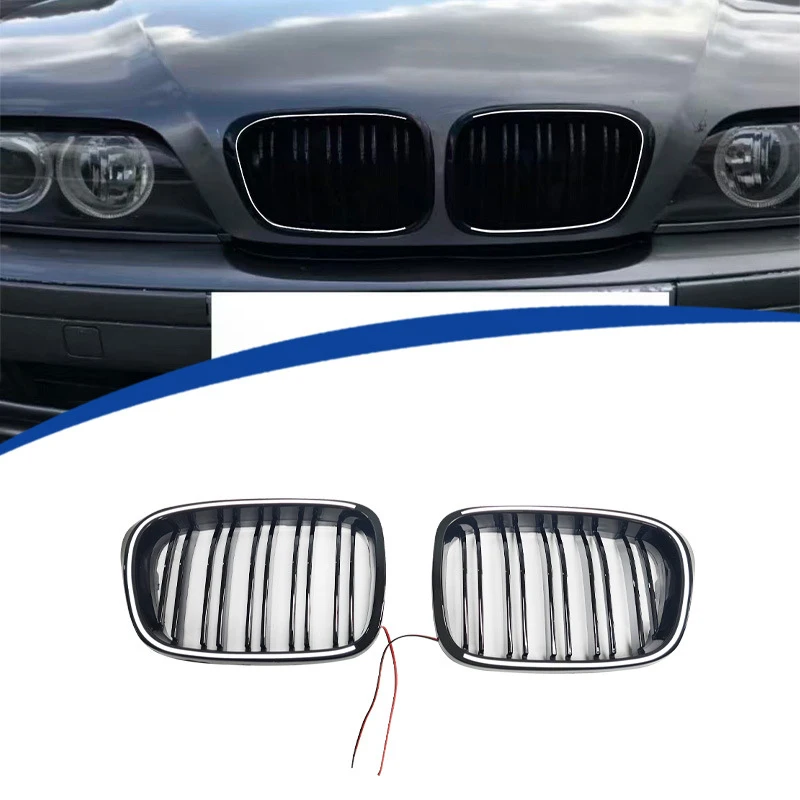 Applicable for 97-03 Bmw 5 Department E39 Dual-Line Illuminated Model LED Installation Of The Center Grille
Applicable for 97-03 Bmw 5 Department E39 Dual-Line Illuminated Model LED Installation Of The Center Grille