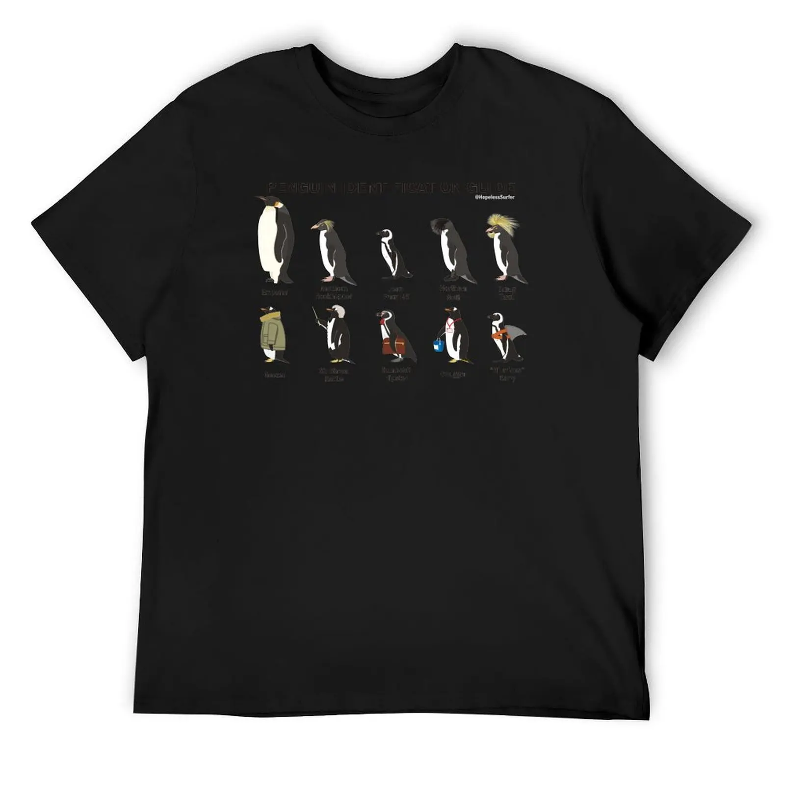Penguin Identification Guide T-Shirt blue archive summer shirt cheap stuff t shirts for men graphic
Penguin Identification Guide T-Shirt blue archive summer shirt cheap stuff t shirts for men graphic