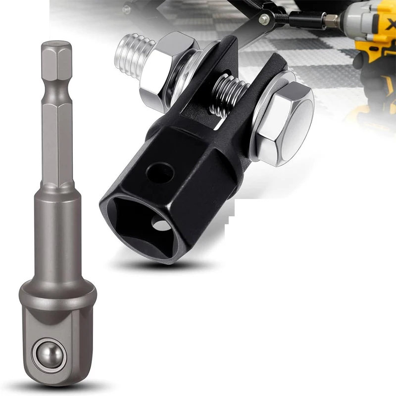 Car Scissor Jack Adapter Driven by 1/2" Impact Drills/Ratchet Labor-Saving Car Scissor Jacks Drill Adapter Drill Adapter
Car Scissor Jack Adapter Driven by 1/2" Impact Drills/Ratchet Labor-Saving Car Scissor Jacks Drill Adapter Drill Adapter