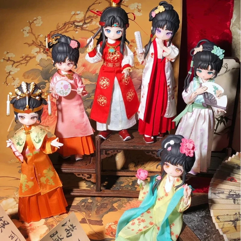 Come4free Dream Of The Red Chamber Bjd Articulated Doll Blind Box Trendy Collectible Desktop Ornament Gift Anime Hobby Lovers
Come4free Dream Of The Red Chamber Bjd Articulated Doll Blind Box Trendy Collectible Desktop Ornament Gift Anime Hobby Lovers