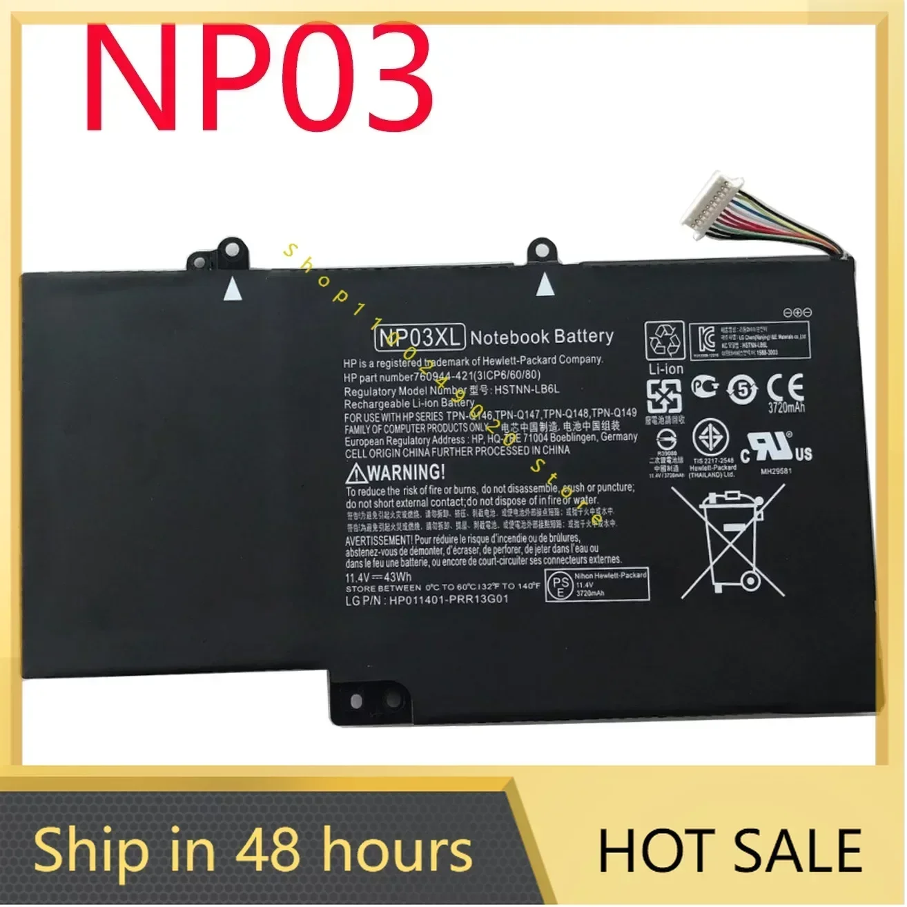 2024 аккумуляторы для HP Pavilion X360 13-a010dx TPN-Q149, аккумулятор для ноутбука
2024 аккумуляторы для HP Pavilion X360 13-a010dx TPN-Q149, аккумулятор для ноутбука