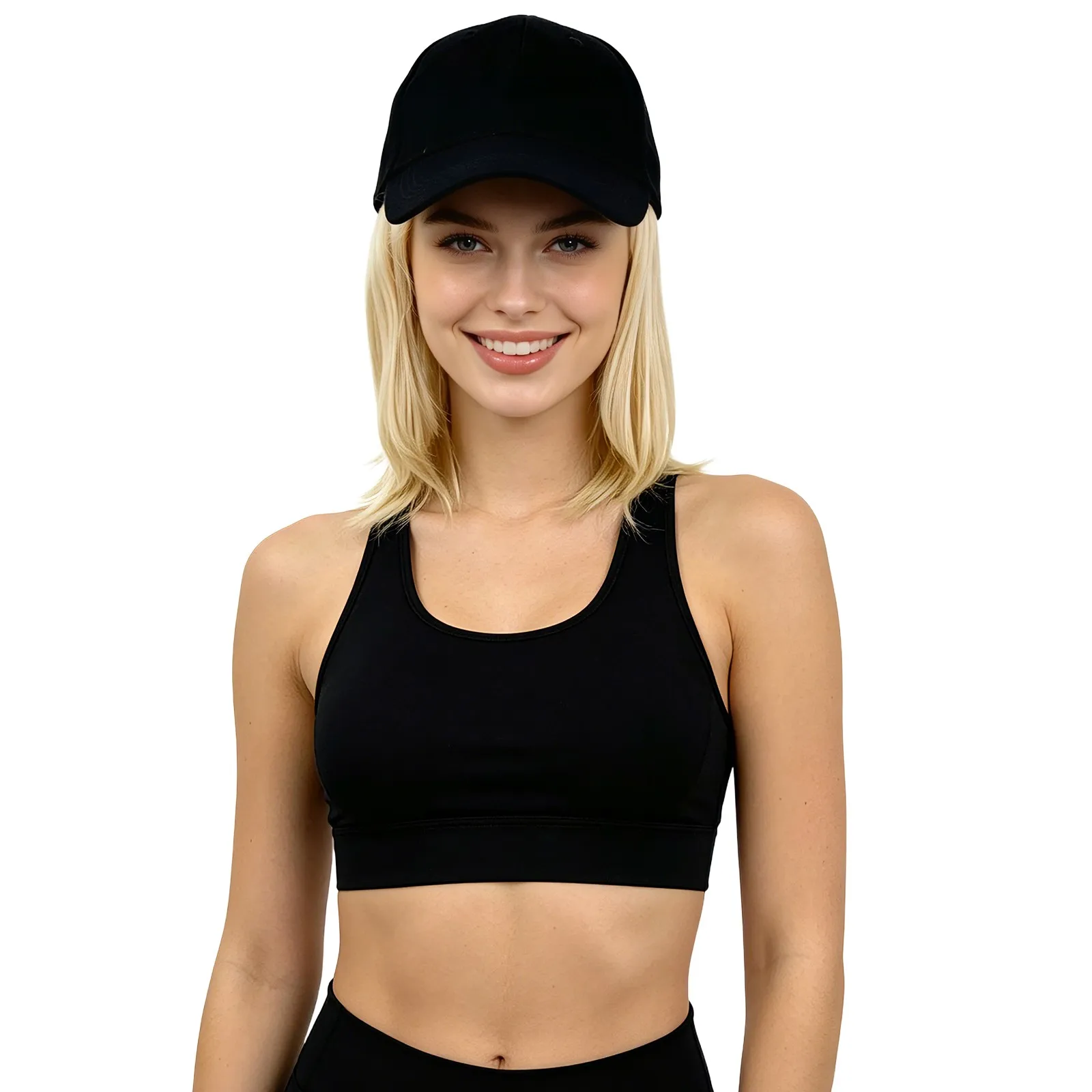 Women's Baseball Cap with Heat-Resistant Short Bob Wig Attached Casual Sun Hat
Women's Baseball Cap with Heat-Resistant Short Bob Wig Attached Casual Sun Hat