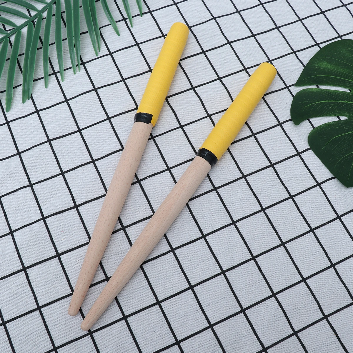 Drumstick Percussion Instruments Accessories Rubber Handle Wooden Rods Drumsticks
Drumstick Percussion Instruments Accessories Rubber Handle Wooden Rods Drumsticks