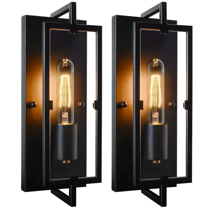 American Retro Attic Wall Lamp Industry Creative Personality Restaurant Staircase Corridor Bedroom Porch Cafe Bedside Wall Light
American Retro Attic Wall Lamp Industry Creative Personality Restaurant Staircase Corridor Bedroom Porch Cafe Bedside Wall Light