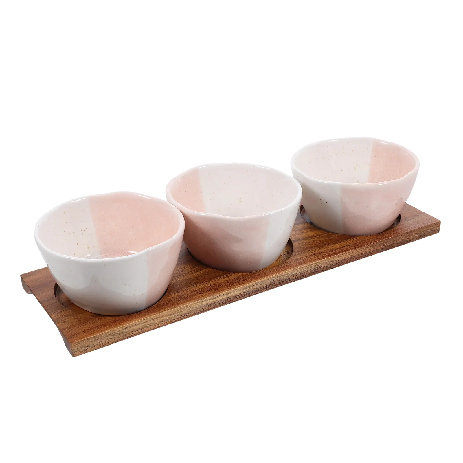 1Set Ceramic Snack Dish with Natural Wood Tray Multi Compartment Serving Plate for Candies Dried Fruit Condiments Dip Bowls
1Set Ceramic Snack Dish with Natural Wood Tray Multi Compartment Serving Plate for Candies Dried Fruit Condiments Dip Bowls