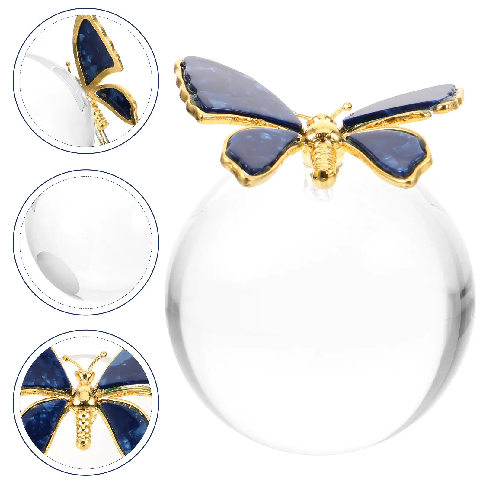 Butterfly Crystal Ball Ornament Good Metal Crystal Sphere Decoration Home Office Desktop Table Decor Gift Sphere Ball Decor
Butterfly Crystal Ball Ornament Good Metal Crystal Sphere Decoration Home Office Desktop Table Decor Gift Sphere Ball Decor