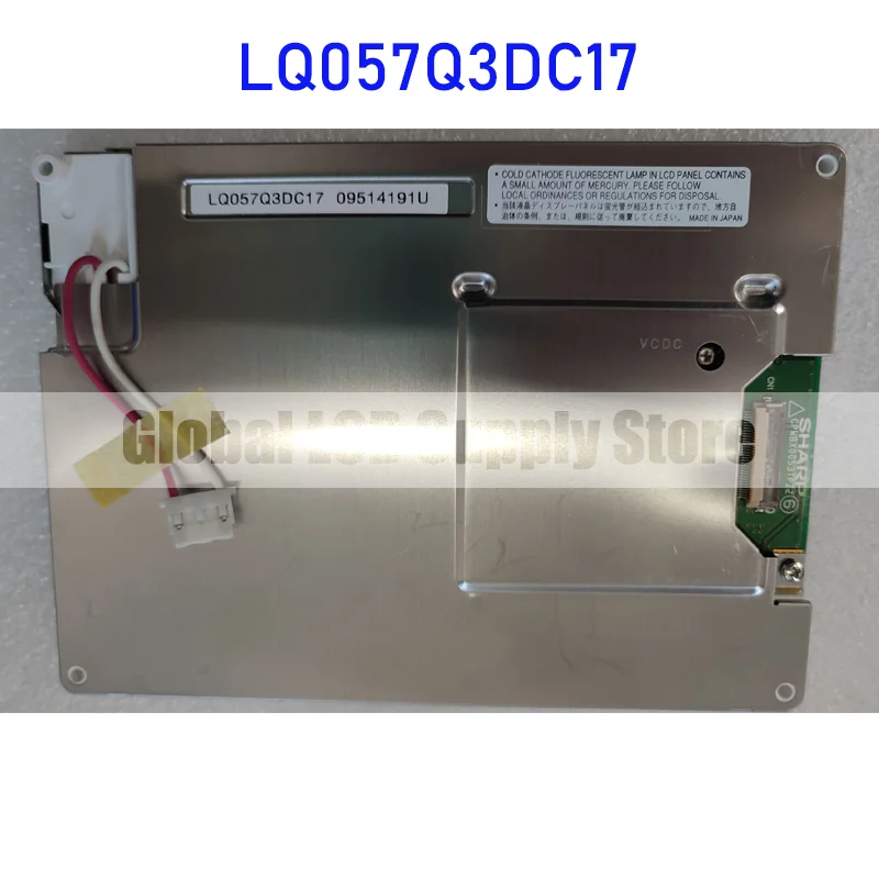 LQ057Q3DC17 5.7 Inch Original LCD Display Screen Panel for Sharp Brand New and Fast Shipping 100% Tested
LQ057Q3DC17 5.7 Inch Original LCD Display Screen Panel for Sharp Brand New and Fast Shipping 100% Tested