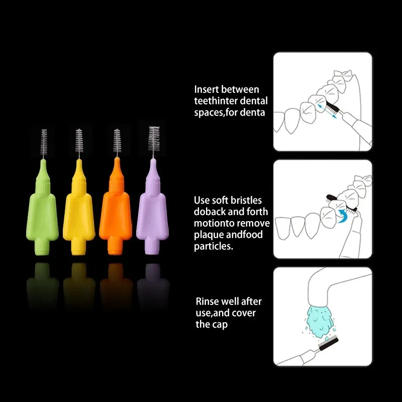 140Pcs Multi Size Interdental Brushes Extra Soft Teeth Cleaning Tools Braces Brush Cleaner Orthodontic Flossers Toothpicks
140Pcs Multi Size Interdental Brushes Extra Soft Teeth Cleaning Tools Braces Brush Cleaner Orthodontic Flossers Toothpicks