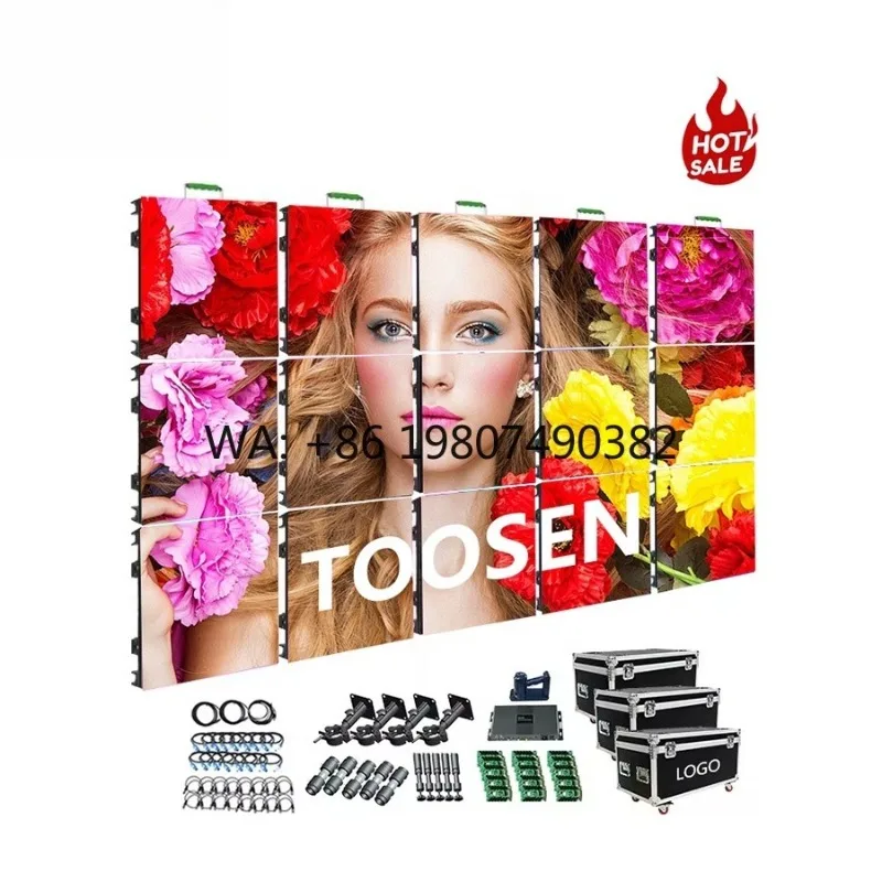P1.9-P3.9 Mobile Advertising LED Wall 500X1000mm High Performance Stage Rental Visual Billboard Panel
P1.9-P3.9 Mobile Advertising LED Wall 500X1000mm High Performance Stage Rental Visual Billboard Panel