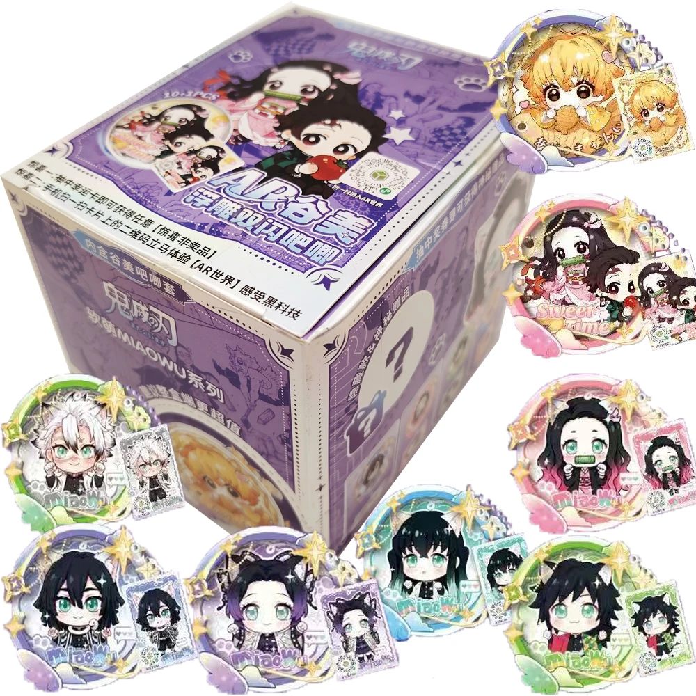 Demon Slayer Trendy Peripheral ACG Collection Cards Hot Blooded Anime Character AR Relief Badge Creative Accessories Kids Gifts
Demon Slayer Trendy Peripheral ACG Collection Cards Hot Blooded Anime Character AR Relief Badge Creative Accessories Kids Gifts