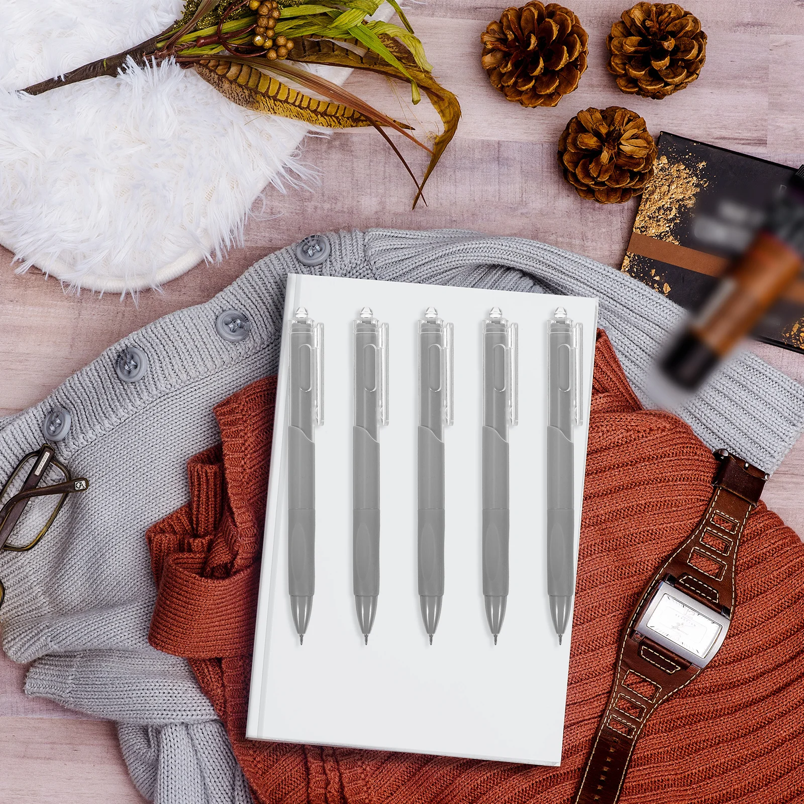 5Pcs Daily Use Ballpoint Pens Black Handwriting Pen Ergonomic Design Office School Writing Pen Manuscript Portable
5Pcs Daily Use Ballpoint Pens Black Handwriting Pen Ergonomic Design Office School Writing Pen Manuscript Portable