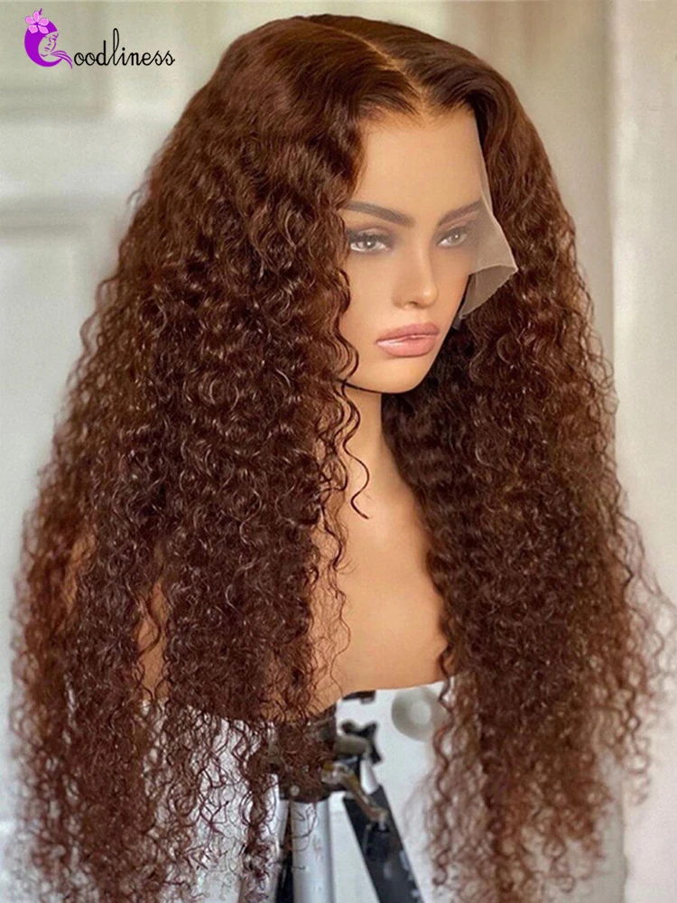 Brown Lace Front Human Hair Wigs 13x4 Deep Wave Frontal Wig Preplucked 13x6 Lace Frontal Chocolate Color 30 Inch Curly Wig
Brown Lace Front Human Hair Wigs 13x4 Deep Wave Frontal Wig Preplucked 13x6 Lace Frontal Chocolate Color 30 Inch Curly Wig