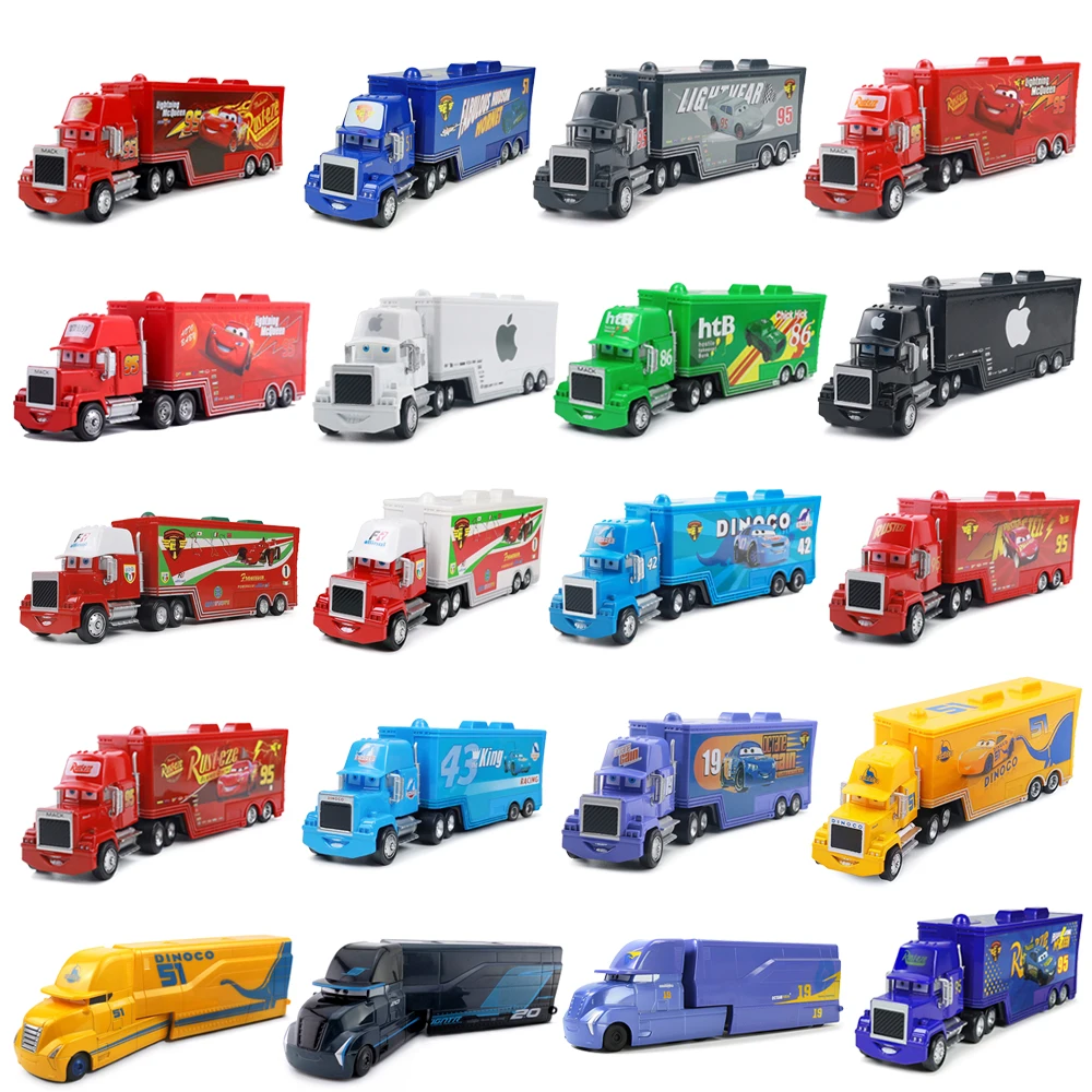 Disney Cars Hauler Truck Toy Mack Gray Alloy Diecast Model Container Hauler Lightning McQueen Strip Weathers's Hauler
Disney Cars Hauler Truck Toy Mack Gray Alloy Diecast Model Container Hauler Lightning McQueen Strip Weathers's Hauler