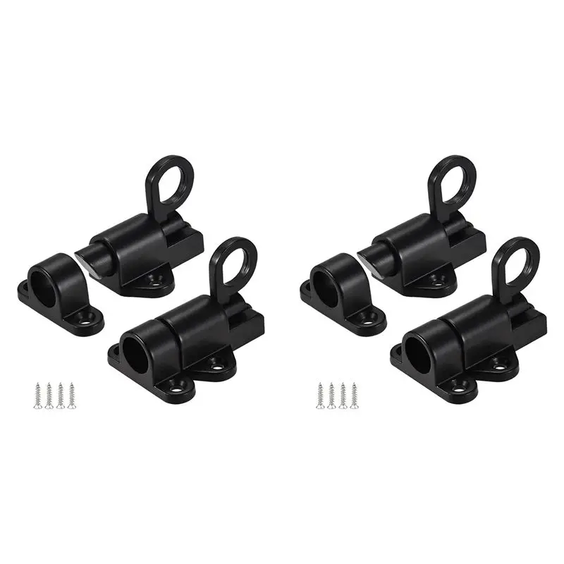 AT05-4 Pack Spring Loaded Latch Sliding Lock, Used For Automatic Door Closing Gun Barrel Latch Automatic Sliding Door Lock
AT05-4 Pack Spring Loaded Latch Sliding Lock, Used For Automatic Door Closing Gun Barrel Latch Automatic Sliding Door Lock