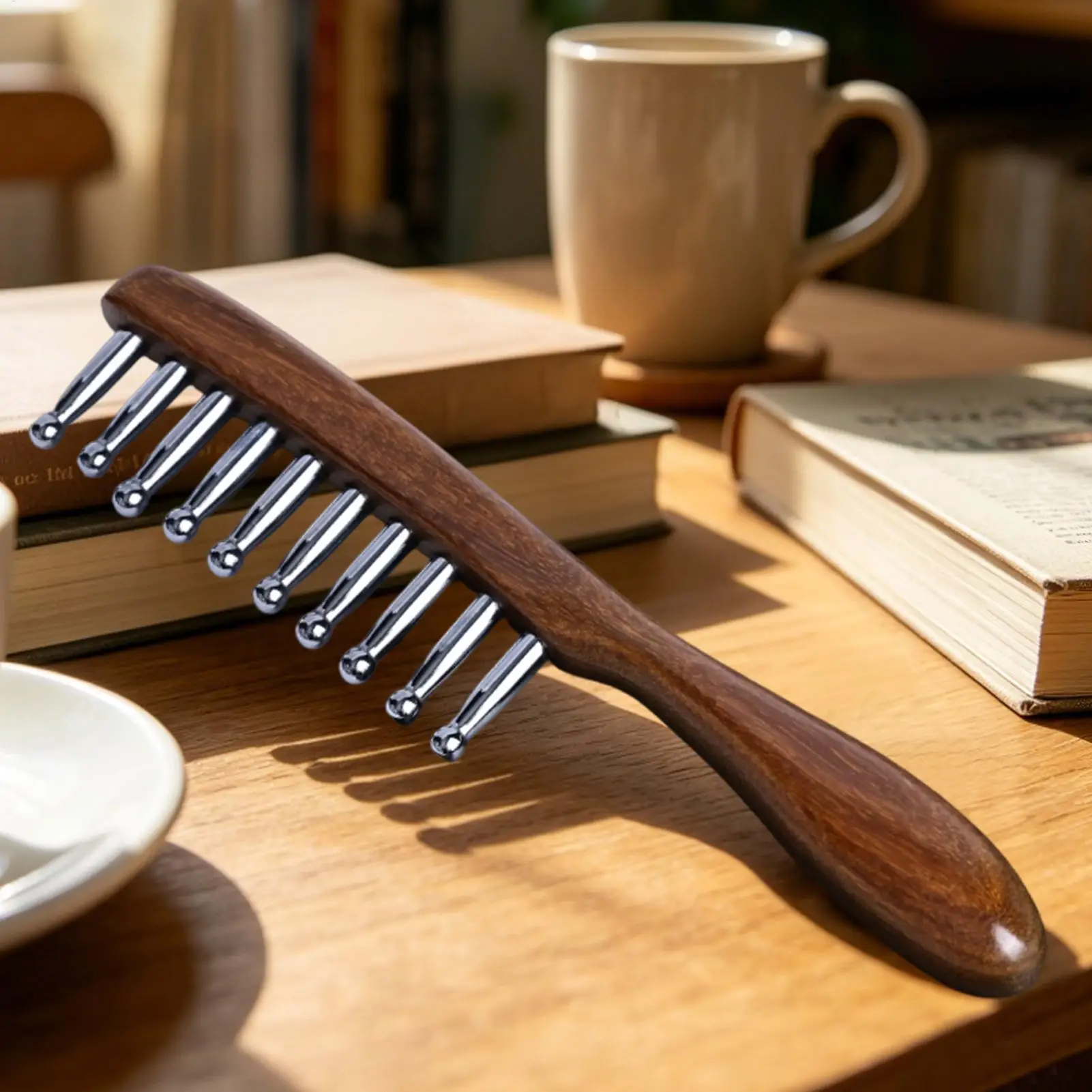 Terahertz Rounded Teeth Anti-Static Gentle Detangling Comb Scalp Comb For Men Women Long Short Wet Dry Hair Knots Breakage Frizz
Terahertz Rounded Teeth Anti-Static Gentle Detangling Comb Scalp Comb For Men Women Long Short Wet Dry Hair Knots Breakage Frizz