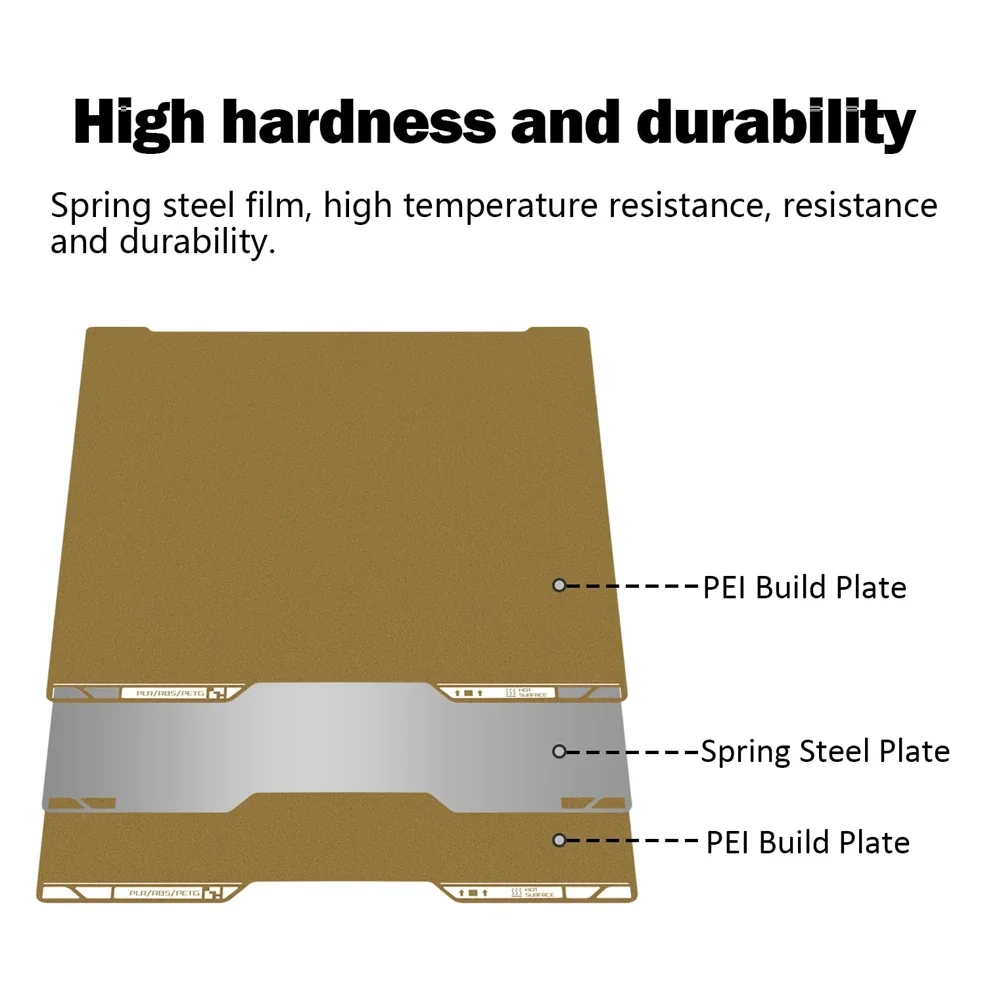 Для Bambu Lab H2d Buildplate двусторонняя Bambulab H2D PEI постельная пластина 350x320 мм для Bambu Lab H2D аксессуары запасные части
Для Bambu Lab H2d Buildplate двусторонняя Bambulab H2D PEI постельная пластина 350x320 мм для Bambu Lab H2D аксессуары запасные части
