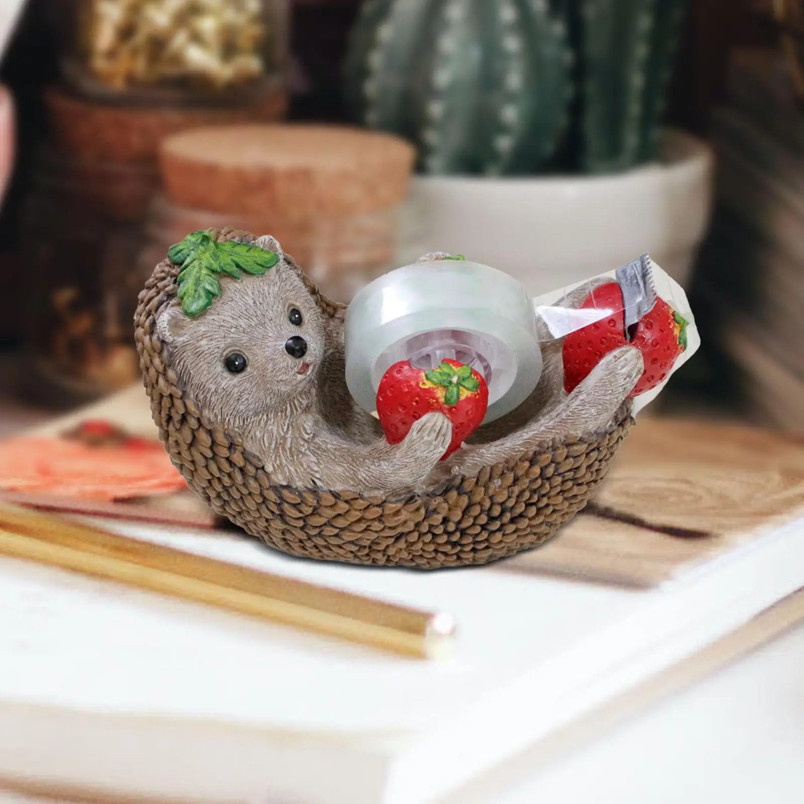 Tape Desktop Dispenser Supplies AntiSlip Base Sculpture Novelty Ornament Tape Holder Rack for Flower Gifts Home Office Packaging
Tape Desktop Dispenser Supplies AntiSlip Base Sculpture Novelty Ornament Tape Holder Rack for Flower Gifts Home Office Packaging