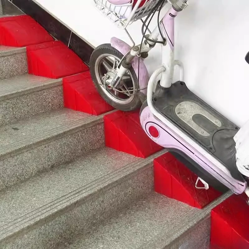 Uphill Step Boarding Ramp Slab Staircase Plastic Climbing Mat Ramp Mat Ramp Pad Elderly Portable