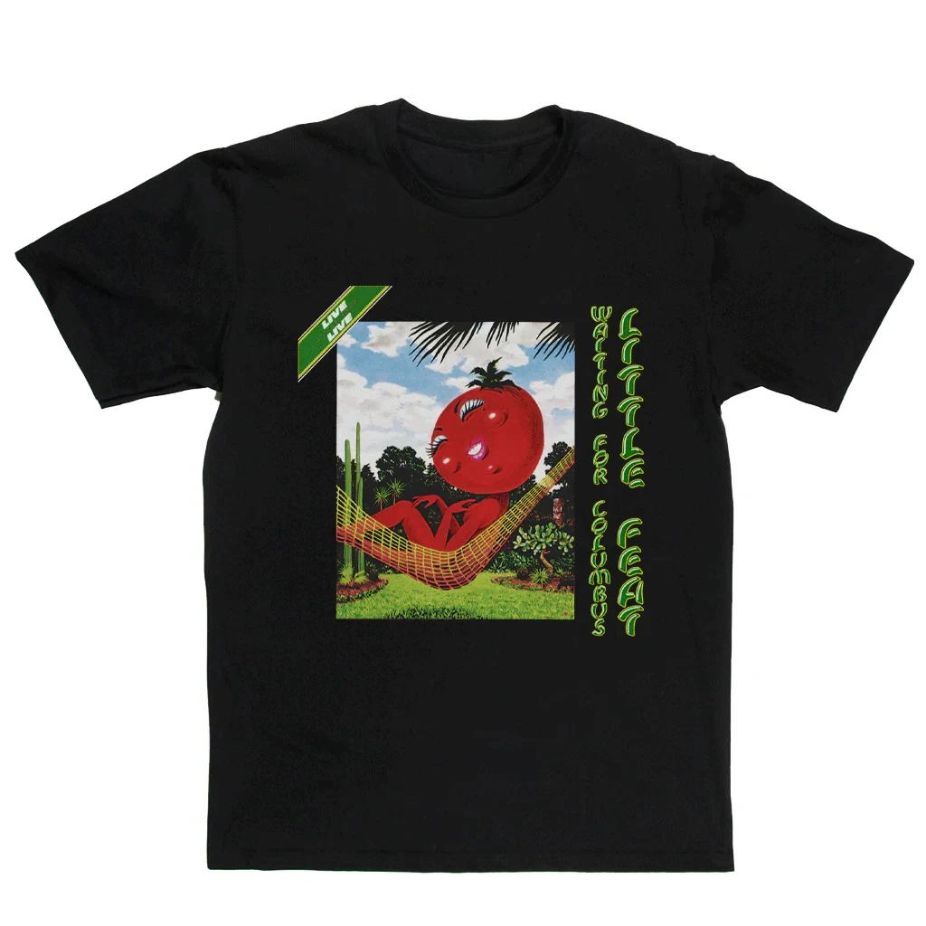 Little Feat Waiting for Columbus Модный графический принт Летние элитные брендовые хлопковые мужские и женские футболки с короткими рукавами
Little Feat Waiting for Columbus Модный графический принт Летние элитные брендовые хлопковые мужские и женские футболки с короткими рукавами