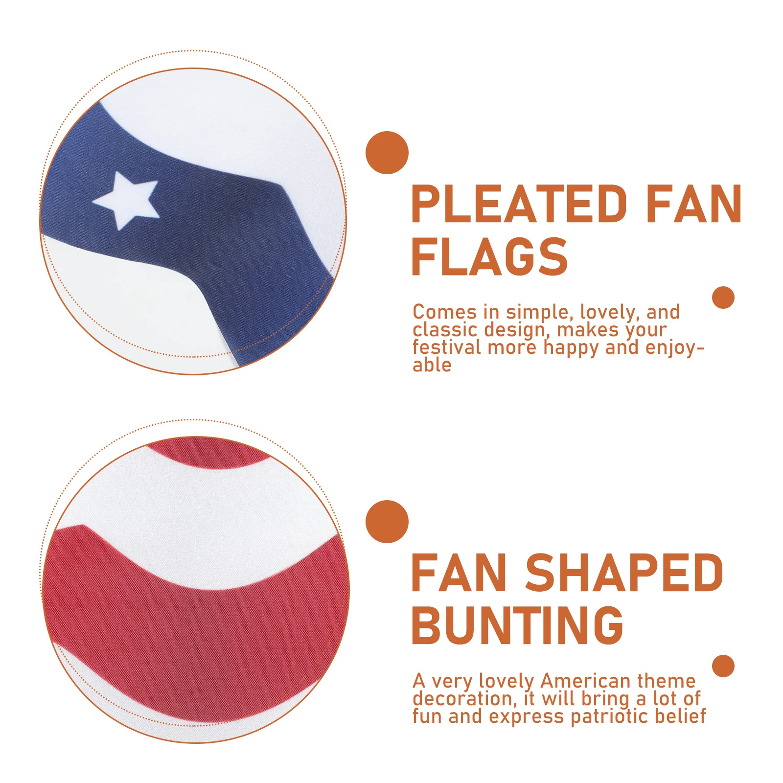 2Pcs American Flags Small Independence Day Decorative Flag Fan Shaped Bunting for Home Garden 4Th of July Celebration
2Pcs American Flags Small Independence Day Decorative Flag Fan Shaped Bunting for Home Garden 4Th of July Celebration