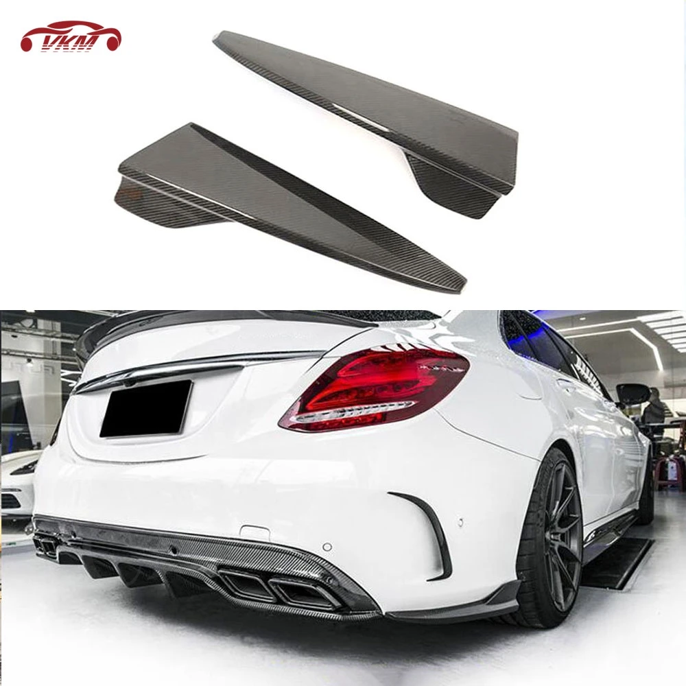 Carbon Fiber Rear Lip Splitters Trim Canard Aprons Winglets for Mercedes Benz C class W205 C205 C180 C200 C300 C63 2016 - 2019
Carbon Fiber Rear Lip Splitters Trim Canard Aprons Winglets for Mercedes Benz C class W205 C205 C180 C200 C300 C63 2016 - 2019