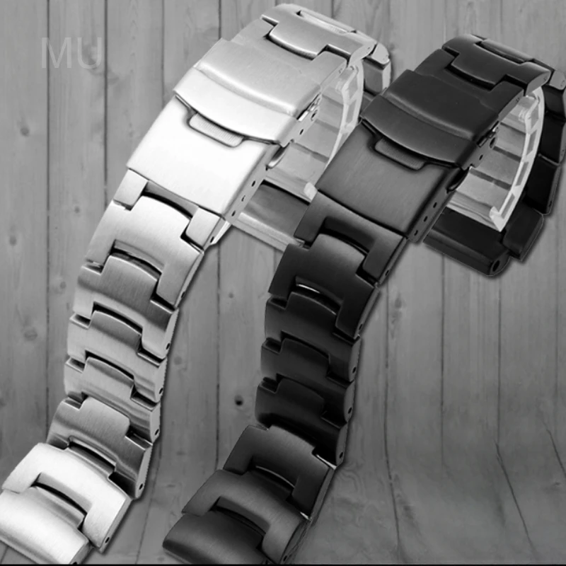 For Casio PRO TREK PRG260/270/550 PRW-3500/2500/5100 Professional 18mm Steel Black Watchband Solid Steel Watchband Secure Buckle
For Casio PRO TREK PRG260/270/550 PRW-3500/2500/5100 Professional 18mm Steel Black Watchband Solid Steel Watchband Secure Buckle