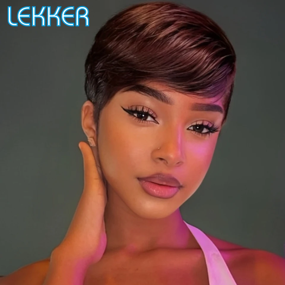 Lekker Red Короткие стрижки пикси Прямые парики из 100% человеческих волос для женщин Бразильские волосы Remy Daily Полная машинная работа на распродаже
Lekker Red Короткие стрижки пикси Прямые парики из 100% человеческих волос для женщин Бразильские волосы Remy Daily Полная машинная работа на распродаже