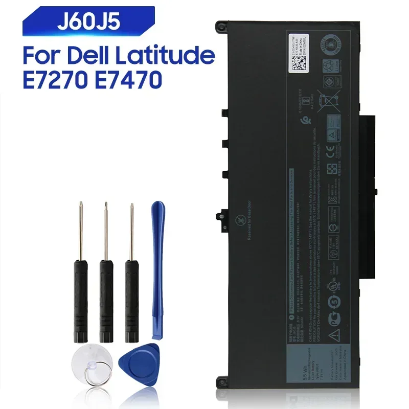 Новая сменная батарея для Dell Latitude E7270 E7470 R1V85 MC34Y 451-BBSX 0MC34Y J60J5, перезаряжаемые батареи 6874 мАч
Новая сменная батарея для Dell Latitude E7270 E7470 R1V85 MC34Y 451-BBSX 0MC34Y J60J5, перезаряжаемые батареи 6874 мАч