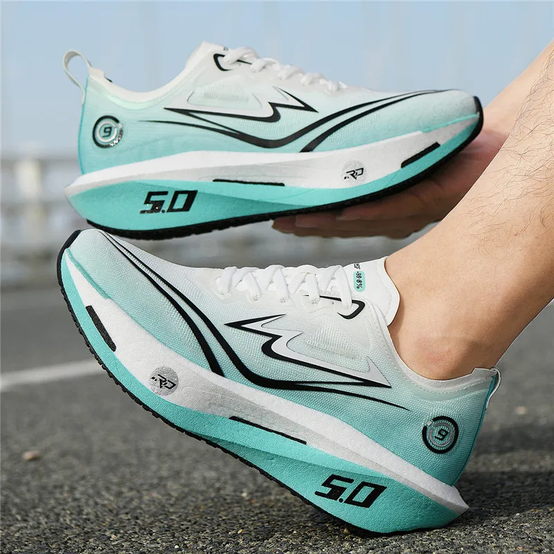 Carbon Plate Marathon Running Racing Shoes Men Professional Stable Supp ort Shock-relief Ultra-light Rebound Sneakers
Carbon Plate Marathon Running Racing Shoes Men Professional Stable Supp ort Shock-relief Ultra-light Rebound Sneakers 