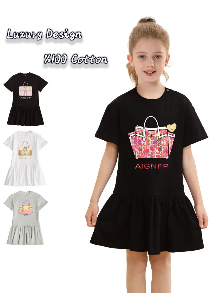2025 Hot Sale Girls Dress Kids Summer Clothes Cute Fun Prints Short sleeved Skirt Everyday Wear Princess Dress Child Casual Wear
2025 Hot Sale Girls Dress Kids Summer Clothes Cute Fun Prints Short sleeved Skirt Everyday Wear Princess Dress Child Casual Wear