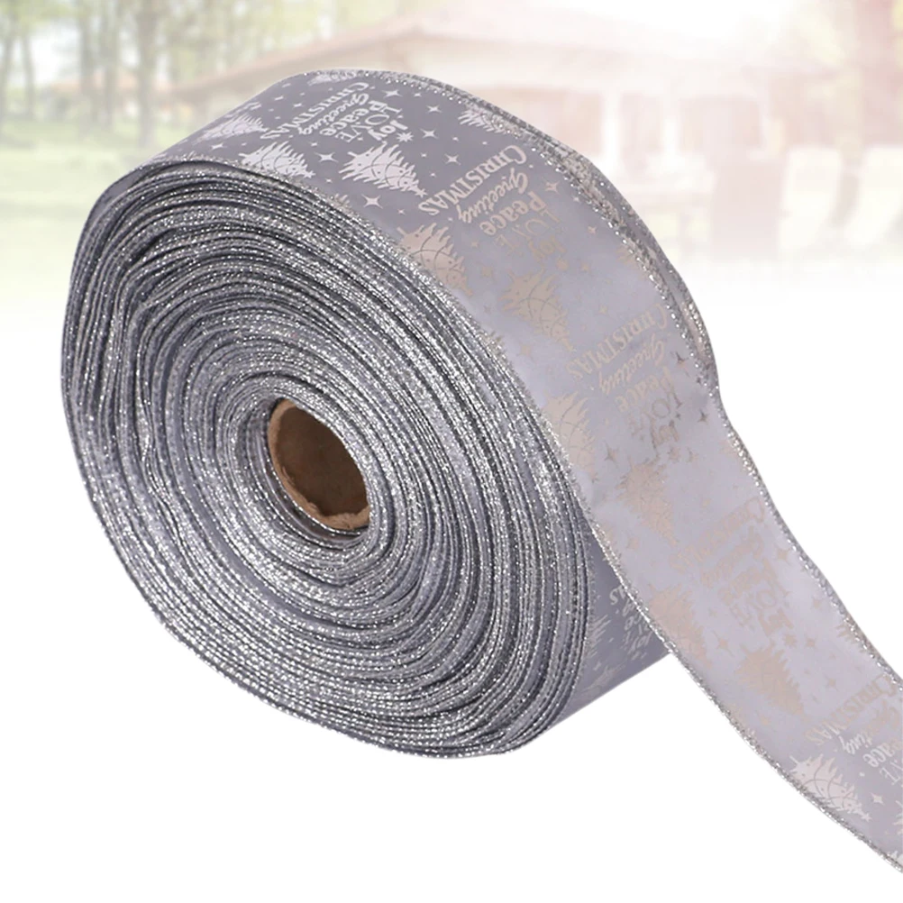 Christmas Tree Decoration Ribbon 2m Sliver Colorful Durable Premium Material Party Gift Wrapping Decor Decorative Ribbon
Christmas Tree Decoration Ribbon 2m Sliver Colorful Durable Premium Material Party Gift Wrapping Decor Decorative Ribbon