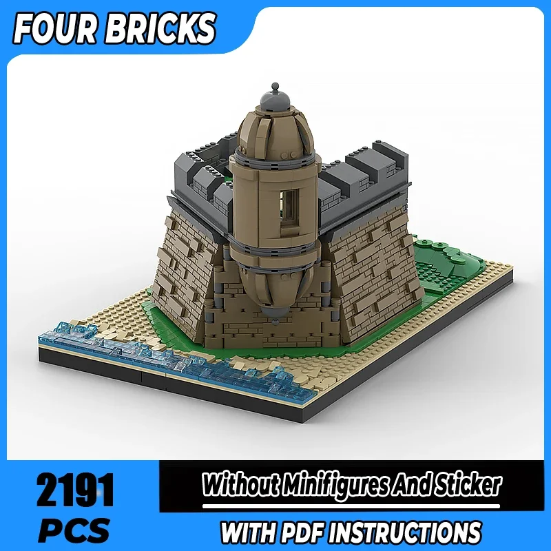 Fortress Ruins Sentinel Box Moc Bricks La Garita del Morro Технический модуль Кирпичная модель Подарочные рождественские игрушки Набор «сделай сам» в сборе!
Fortress Ruins Sentinel Box Moc Bricks La Garita del Morro Технический модуль Кирпичная модель Подарочные рождественские игрушки Набор «сделай сам» в сборе!