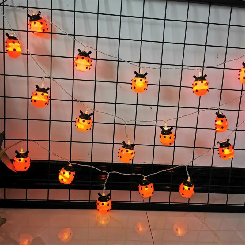 Battery Powered Ladybugs Led String Fairy Light Outdoor Garden Fence Patio Christmas Garland Night Lights Holiday Decorative
Battery Powered Ladybugs Led String Fairy Light Outdoor Garden Fence Patio Christmas Garland Night Lights Holiday Decorative