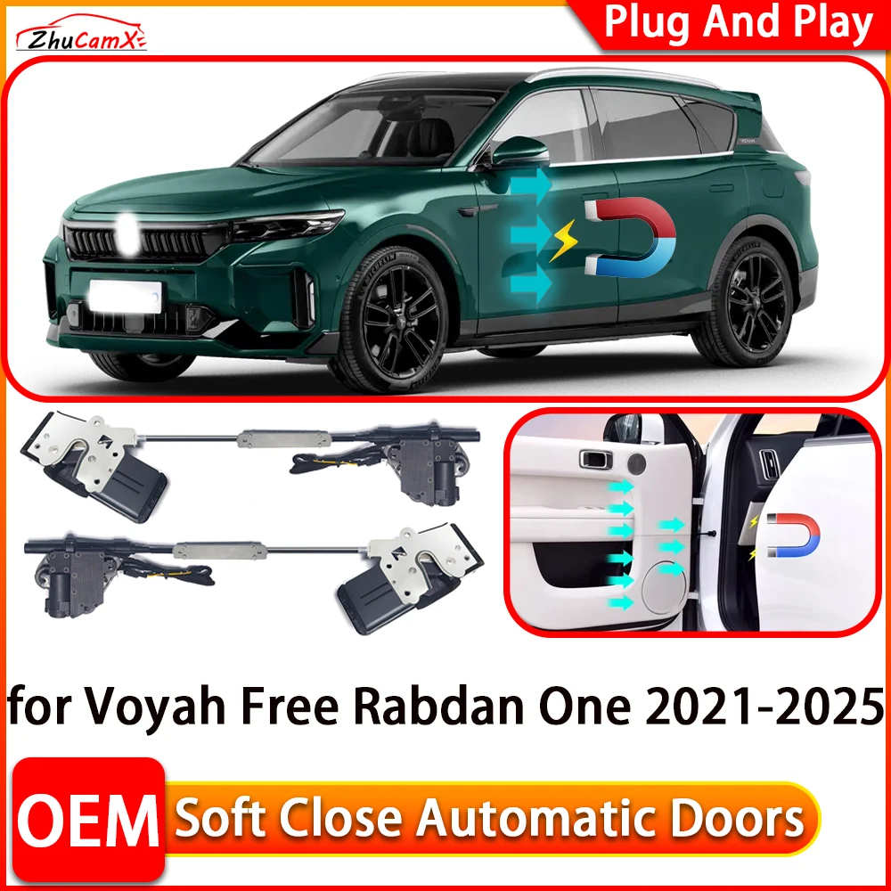 ZhuCamX for Voyah Free Rabdan One 2021-2025 Automatic Electric Soft Close Door Closer Power Closing Door Comfort Closing System
ZhuCamX for Voyah Free Rabdan One 2021-2025 Automatic Electric Soft Close Door Closer Power Closing Door Comfort Closing System