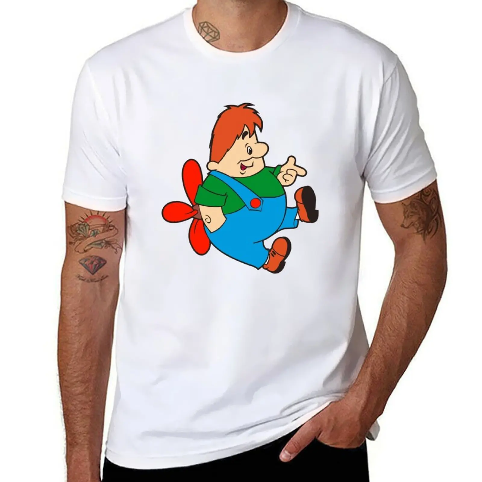 Karlson Russian Cartoon Character. T-Shirt cotton tshirt 100% black cotton t-shirt plain for man package T-Shirt
Karlson Russian Cartoon Character. T-Shirt cotton tshirt 100% black cotton t-shirt plain for man package T-Shirt