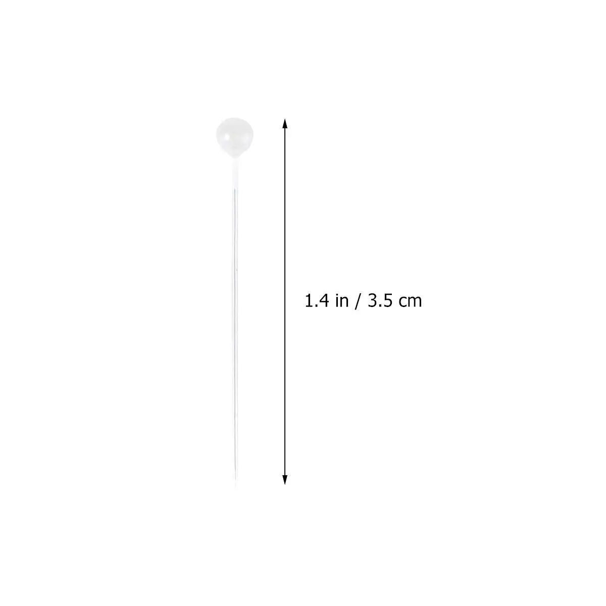 480 Pcs Pearl Head Pins 3mm 38mm White Durable Steel Plastic Sewing Decorations H Corsages Prom Graduation Wedding Party
480 Pcs Pearl Head Pins 3mm 38mm White Durable Steel Plastic Sewing Decorations H Corsages Prom Graduation Wedding Party