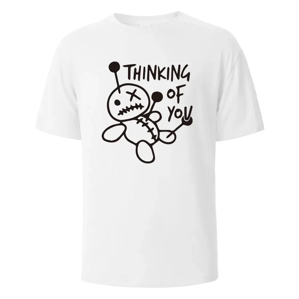 Женская футболка с принтом Thinking of You, уличная одежда, топы для женщин, летние дышащие базовые футболки с короткими рукавами и круглым вырезом с графикой Y2k
Женская футболка с принтом Thinking of You, уличная одежда, топы для женщин, летние дышащие базовые футболки с короткими рукавами и круглым вырезом с графикой Y2k