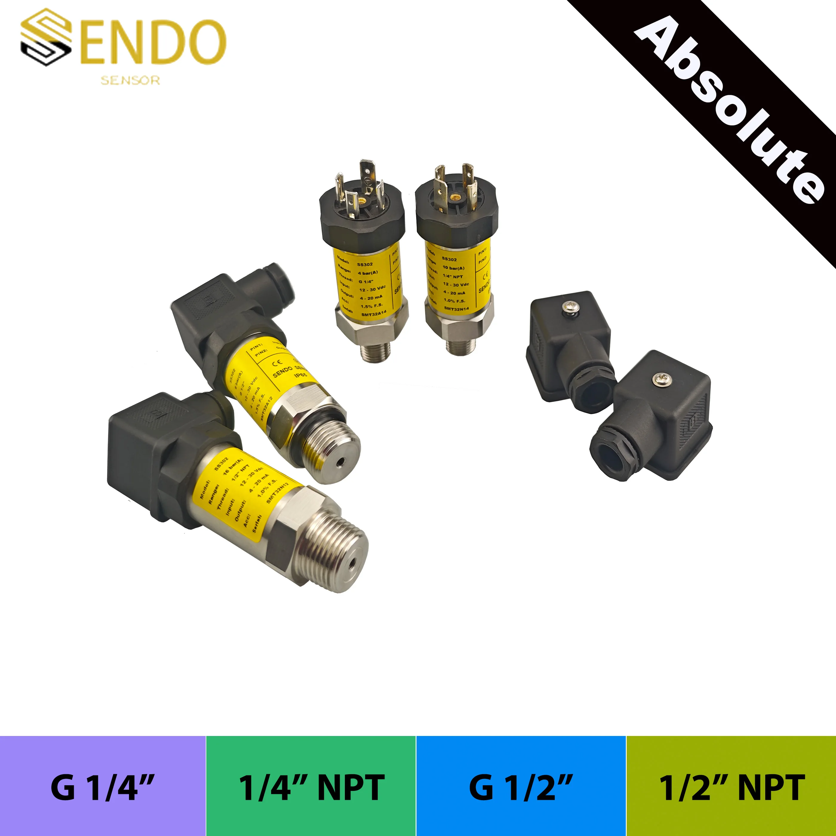 вакуумный датчик Датчик давления ABS 4 20 мА 0,5 4,5 В 0 5 В 0 10 В 400 кПа abs 6 бар 10 бар 1,6 мпа 2,5 мПа диафрагма из нержавеющей стали 316L
вакуумный датчик Датчик давления ABS 4 20 мА 0,5 4,5 В 0 5 В 0 10 В 400 кПа abs 6 бар 10 бар 1,6 мпа 2,5 мПа диафрагма из нержавеющей стали 316L