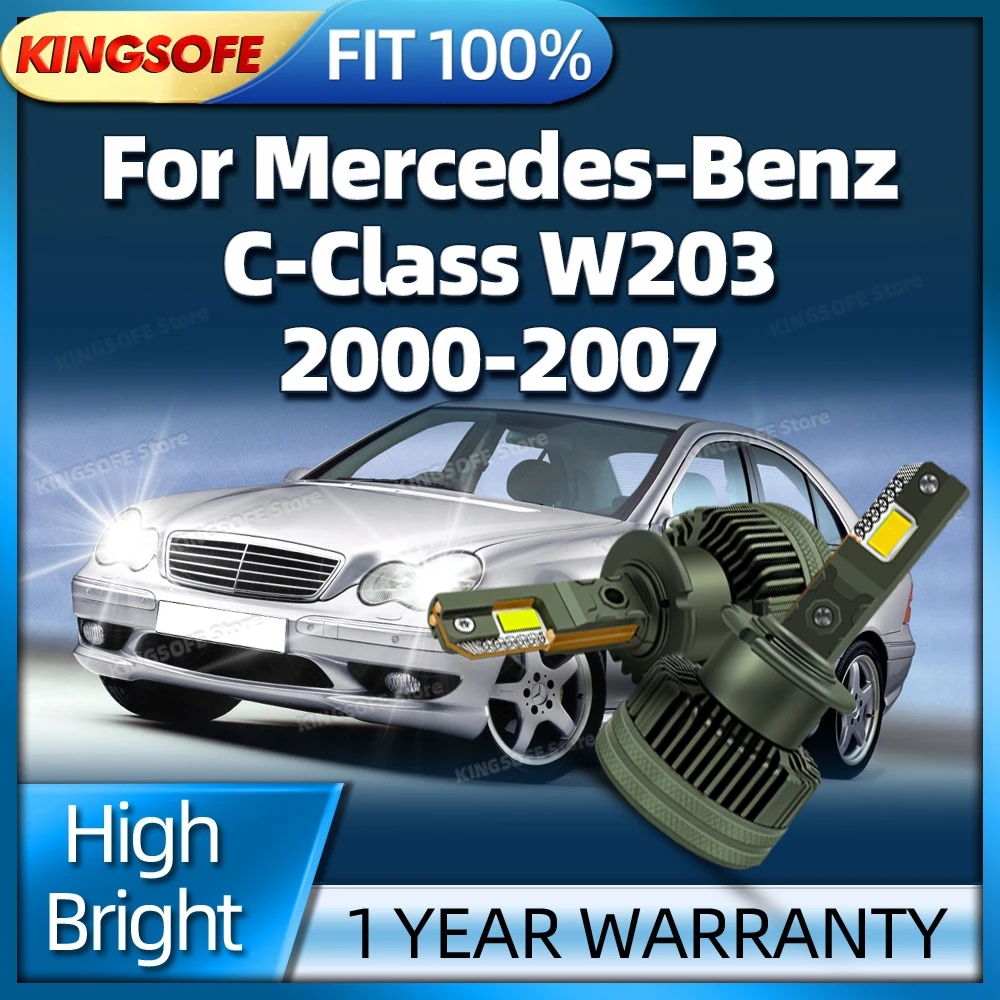 Светодиодная лампа Canbus 50000LM, сменные лампы для фар HID D2S для Mercedes Benz C Class W203 2000-2007 2003 2004 2005 2006
Светодиодная лампа Canbus 50000LM, сменные лампы для фар HID D2S для Mercedes Benz C Class W203 2000-2007 2003 2004 2005 2006