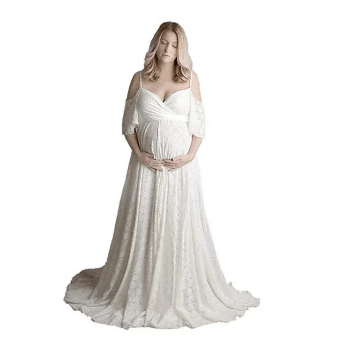 Lace Maternity Dresses For Photo Shoot Sexy V neck Pregnancy Dress Photography Props Elegence Pregnant Women Maxi Maternity Gown
Lace Maternity Dresses For Photo Shoot Sexy V neck Pregnancy Dress Photography Props Elegence Pregnant Women Maxi Maternity Gown